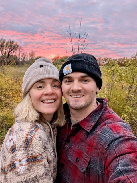 Snapshot of a fall night with my sweeties.